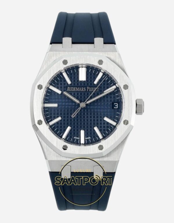 Audemars Piguet 15510ST Royal Oak 41mm DDF Factory Grande Tapisserie Mavi Kadran 4302 Super Clone ETA
