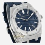 Audemars Piguet 15510ST Royal Oak 41mm DDF Factory Grande Tapisserie Mavi Kadran 4302 Super Clone ETA