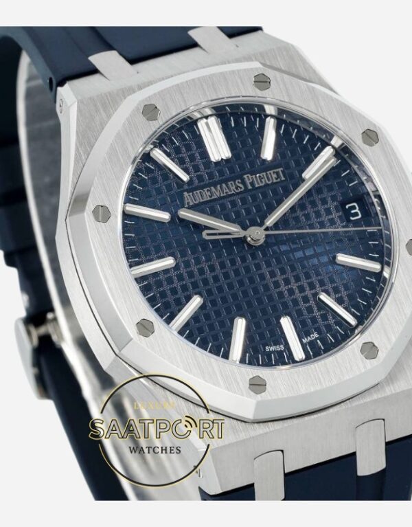 Audemars Piguet 15510ST Royal Oak 41mm DDF Factory Grande Tapisserie Mavi Kadran 4302 Super Clone ETA