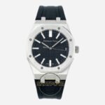Audemars Piguet 15510ST Royal Oak 41mm DDF Factory Grande Tapisserie Siyah Kadran 4302 Super Clone ETA