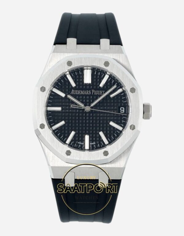 Audemars Piguet 15510ST Royal Oak 41mm DDF Factory Grande Tapisserie Siyah Kadran 4302 Super Clone ETA