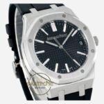 Audemars Piguet 15510ST Royal Oak 41mm DDF Factory Grande Tapisserie Siyah Kadran 4302 Super Clone ETA
