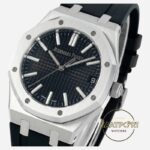 Audemars Piguet 15510ST Royal Oak 41mm DDF Factory Grande Tapisserie Siyah Kadran 4302 Super Clone ETA