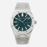 Audemars Piguet 15510ST Royal Oak 41mm DDF Factory Grande Tapisserie Yeşil Kadran 4302 Super Clone ETA