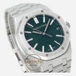 Audemars Piguet 15510ST Royal Oak 41mm DDF Factory Grande Tapisserie Yeşil Kadran 4302 Super Clone ETA