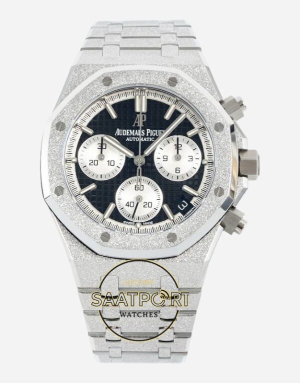 Audemars Piguet 26239BC Royal Oak 41mm DDF Factory Grande Tapisserie Black Dial 4401 Super Clone ETA