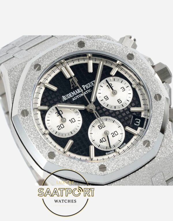 Audemars Piguet 26239BC Royal Oak 41mm DDF Factory Grande Tapisserie Black Dial 4401 Super Clone ETA
