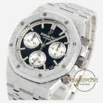 Audemars Piguet 26239BC Royal Oak 41mm DDF Factory Grande Tapisserie Black Dial 4401 Super Clone ETA
