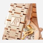 Audemars Piguet 26239OR Royal Oak 41mm Full Rose DDF Factory Grande Tapisserie Mavi Kadran 4401 Super Clone ETA