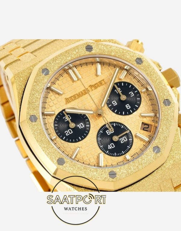Audemars Piguet 26240BA Royal Oak 41mm DDF Factory Grande Tapisserie Yellow Dial 4401 Super Clone ETA