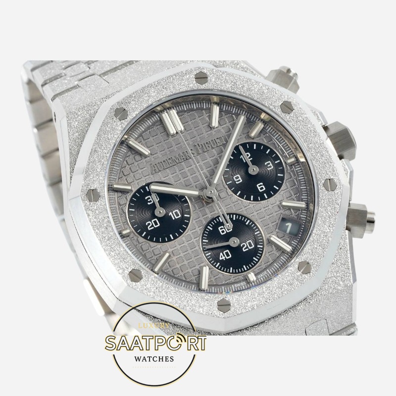 Audemars Piguet 26240BC Royal Oak 41mm DDF Factory Grande Tapisserie Grey Dial 4401 Super Clone ETA