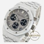 Audemars Piguet 26240BC Royal Oak 41mm DDF Factory Grande Tapisserie Grey Dial 4401 Super Clone ETA