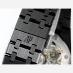 Audemars Piguet 26240CE Royal Oak 41mm Full Black Ceramic DDF Factory Grande Tapisserie Dial 4401 Super Clone ETA