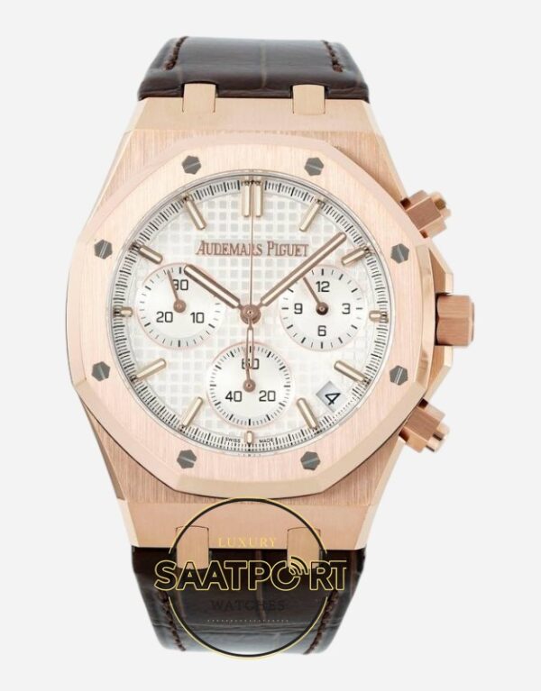Audemars Piguet 26240OR Royal Oak 41mm DDF Factory Grande Tapisserie Beyaz Kadran 4401 Super Clone ETA