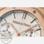 Audemars Piguet 26240OR Royal Oak 41mm DDF Factory Grande Tapisserie Beyaz Kadran 4401 Super Clone ETA