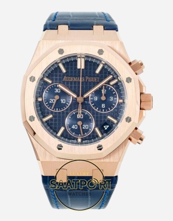Audemars Piguet 26240OR Royal Oak 41mm DDF Factory Grande Tapisserie Full Mavi Kadran 4401 Super Clone ETA