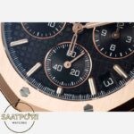 Audemars Piguet 26240OR Royal Oak 41mm DDF Factory Grande Tapisserie Full Siyah Kadran 4401 Super Clone ETA