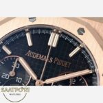 Audemars Piguet 26240OR Royal Oak 41mm DDF Factory Grande Tapisserie Full Siyah Kadran 4401 Super Clone ETA