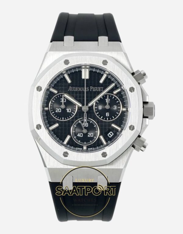 Audemars Piguet 26240ST Royal Oak 41mm DDF Factory Grande Tapisserie Full Black Dial 4401 Super Clone ETA