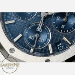 Audemars Piguet 26240ST Royal Oak 41mm DDF Factory Grande Tapisserie Full Blue Dial 4401 Super Clone ETA