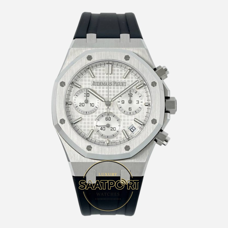 Audemars Piguet 26240ST Royal Oak 41mm DDF Factory Grande Tapisserie White Dial 4401 Super Clone ETA (1) Audemars Piguet 26240ST Royal Oak 41mm DDF Factory Grande Tapisserie White Dial 4401 Super Clone ETA