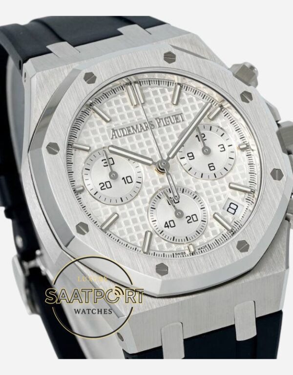 Audemars Piguet 26240ST Royal Oak 41mm DDF Factory Grande Tapisserie White Dial 4401 Super Clone ETA