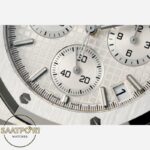 Audemars Piguet 26240ST Royal Oak 41mm DDF Factory Grande Tapisserie White Dial 4401 Super Clone ETA