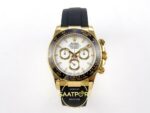 Rolex Daytona 40mm 126518 White Oysterflex ZF Factory Eta Saat karşıdan görünüm