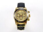 Rolex Daytona 40mm 126518 Yellow Gold Oysterflex ZF Factory Eta Saat karşıdan görünüm