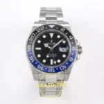 GMT-Master II 126710 Batman BLNR Oyster VSF V3 karşıdan görünüm