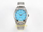 Rolex Oyster Perpetual 41mm 124300 Tiffany Dial VSF Factory Super Clone ETA karşıdan görünüm