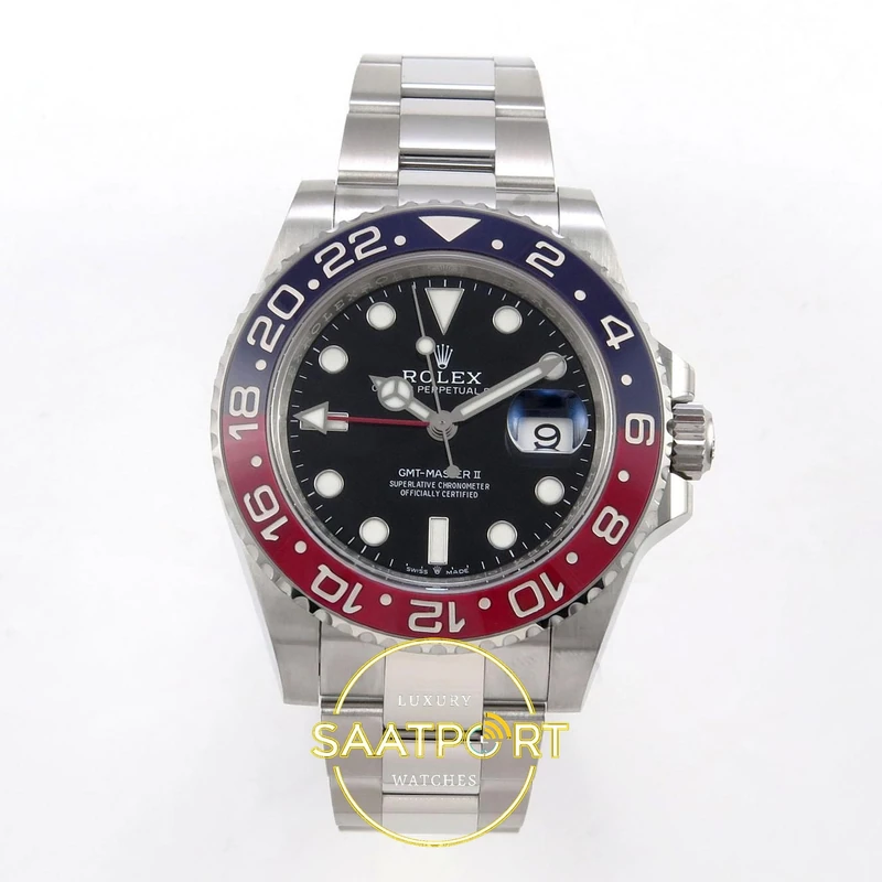 01-17 GMT-Master II 126710 Pepsi BLRO Oyster VSF V3 karşıdan görünüm