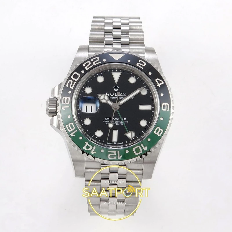 01-18 GMT-Master II 126720 Sprite Left Jubilee VSF V3 karşıdan görünüm