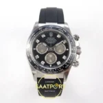 Rolex Daytona 40mm 126519 Black Silver Diamonds VSF V2 Eta Saat karşıdan görünüm