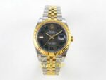 Rolex Datejust 41mm 126333 Gray Roman Dial Jubilee VSF V3 Eta Saat karşıdan görünüm