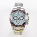 Rolex Daytona 40mm 126506 Ice Blue Crystal VSF Factory V2 Eta Saat karşıdan görünüm