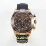 Rolex Daytona 40mm 116515 Brown Black VF Factory Eta Saat karşıdan görünüm