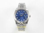 Rolex Datejust 41mm 126334 Blue Diamonds Dial Jubilee VSF V3 Eta Saat karşıdan görünüm