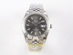 Rolex Datejust 41mm 126334 Gray Dial Jubilee VSF V3 Eta Saat karşıdan görünüm