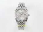 Rolex Datejust 41mm 126334 Silver Stick Dial Jubilee VSF V3 Eta Saat karşıdan görünüm