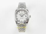 Rolex Datejust 41mm 126334 White Diamonds Dial Jubilee VSF V3 Eta Saat karşıdan görünüm