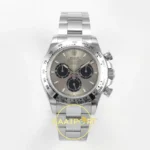 Rolex Daytona 40mm 126509 Gray Black QF Factory Eta Saat karşıdan görünüm