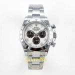 Rolex Daytona 40mm 116509 White Black Numeral QF Factory Eta Saat karşıdan görünüm