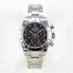 Rolex Daytona 40mm 116509 Black Numeral QF Factory Eta Saat karşıdan görünüm