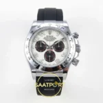 Rolex Daytona 40mm 116519 White Black Numeral QF Factory Eta Saat karşıdan görünüm