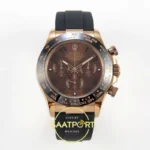 Rolex Daytona 40mm 116515 Brown QF Factory Eta Saat karşıdan görünüm