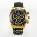 Rolex Daytona 40mm 126518 Black QF Factory V2 Eta Saat karşıdan görünüm