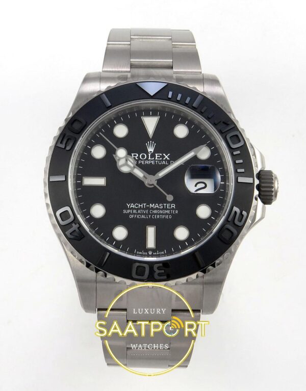 Rolex Yacht-Master 42mm 226627 Black Titanium Eta Saat karşıdan görünüm