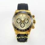 Rolex Daytona 40mm 126518 Yellow Gold QF Factory V2 Eta Saat karşıdan görünüm