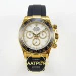 Rolex Daytona 40mm 126518 White QF Factory V2 Eta Saat karşıdan görünüm